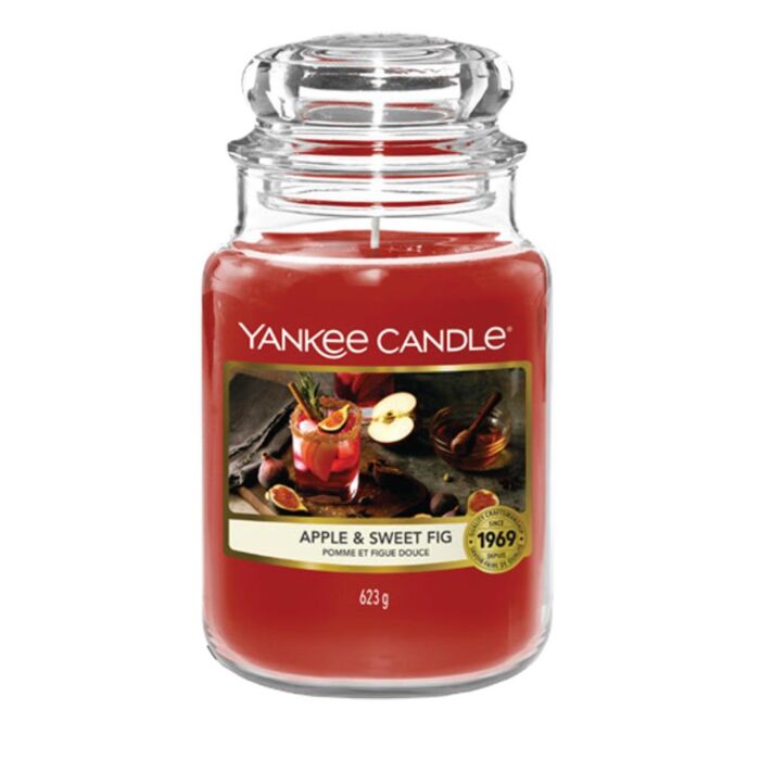 Yankee Candle - Apple & Sweet Fig - Large Jar